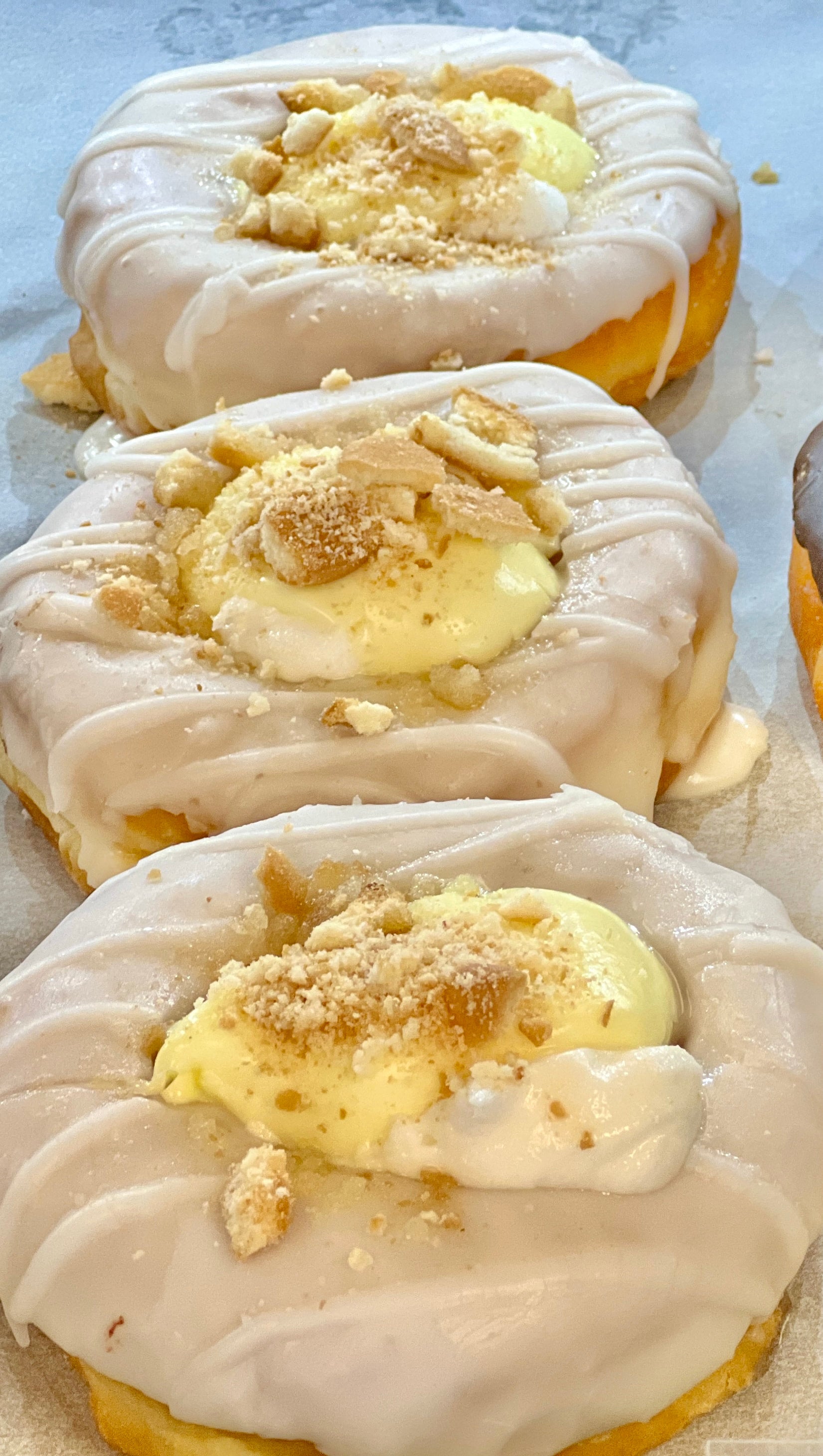 Banana Pudding Donut Okaloosa Donuts Artisan donuts and pastry